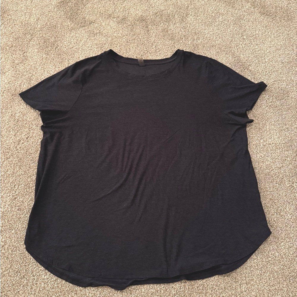 Beyond Yoga Bundle-  Black Featherweight Tee and Leggings